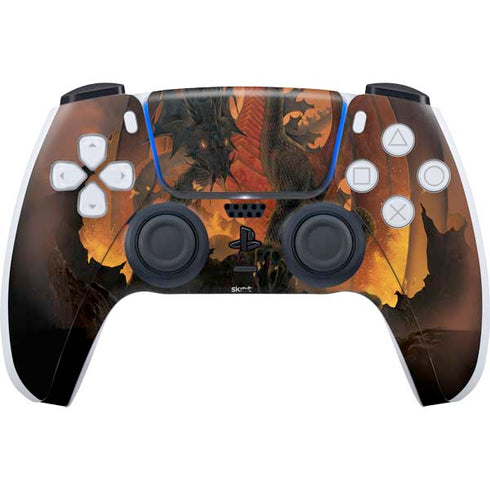 Vincent Hie Fireball Dragon PS5 Controller Skin